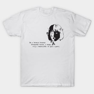 Quote and Aesthetic Girl T-Shirt